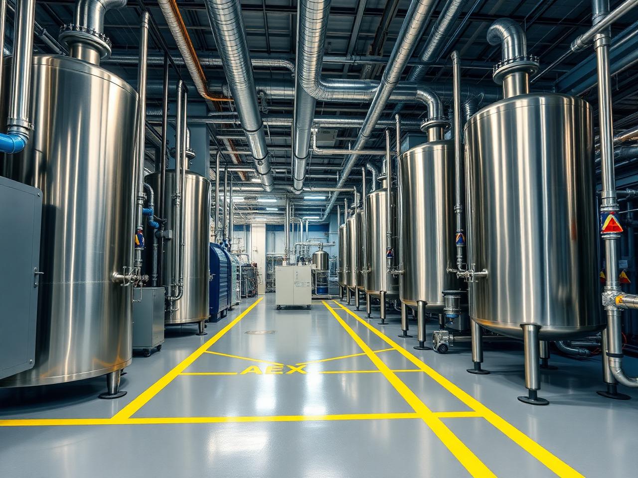 ATEX extraction for chemical, plastics and recycling plants