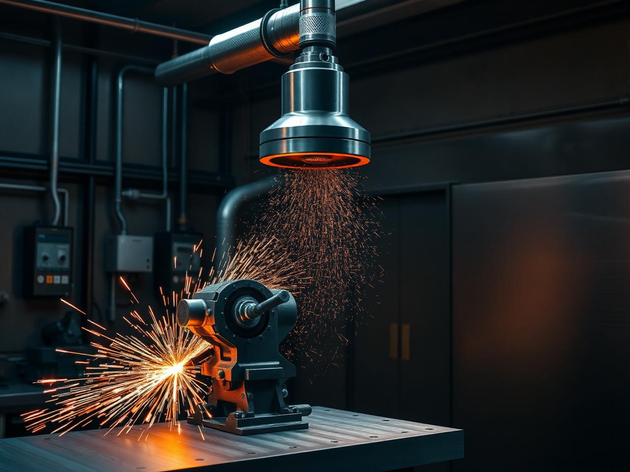 ATEX dust extraction for metal grinding, welding and aluminium processing